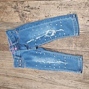 THE CUTEST PANTS EVVVER SZ 12/18MNTHS W STRETCH the pearls are so adorable sassy